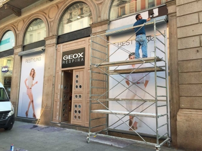 Cantiere Geox Milano via Dante11
